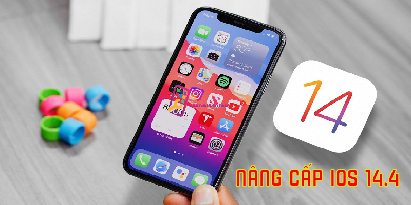 Hình 2: Nâng cấp IOS 14 tại Hanoimobile không mở máy